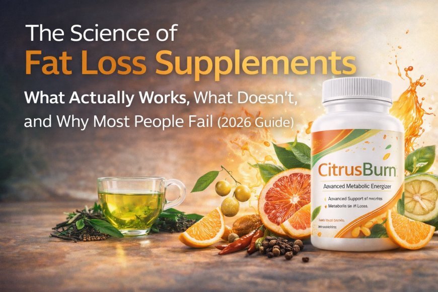The Science of Fat Loss Supplements: What Actually Works, What Doesn’t, and Why Most People Fail (2026 Guide)