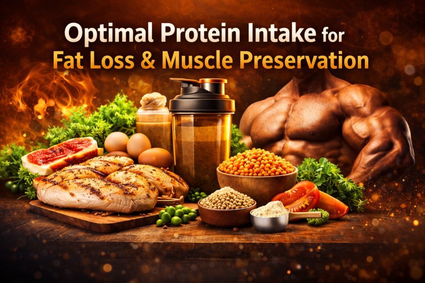 Optimal Protein Intake for Fat Loss & Muscle Preservation | Science-Based Guide