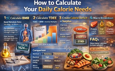 How to Calculate Your Daily Calorie Needs (Step-by-Step Guide for Fat Loss)