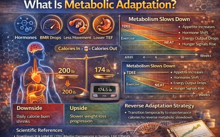 What Is Metabolic Adaptation? Why Weight Loss Slows Down (Science Explained)