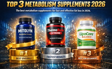 Best Metabolism Boosting Supplements (2026): Top Picks for Fat Loss & Energy