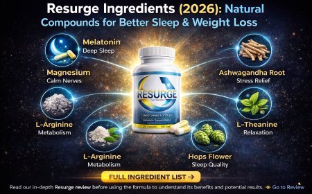 Resurge Ingredients (2026): Full Formula Breakdown for Sleep, Recovery, and Weight Loss
