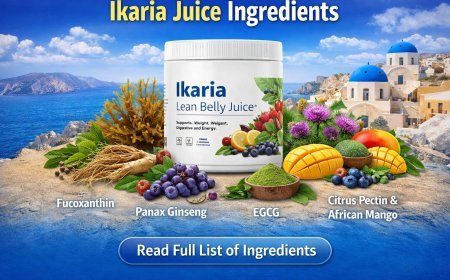 Ikaria Juice Ingredients (2026): Full Formula Breakdown & Benefits