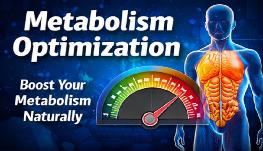 Metabolism Optimization Guide (How to Boost Your Metabolism Naturally)