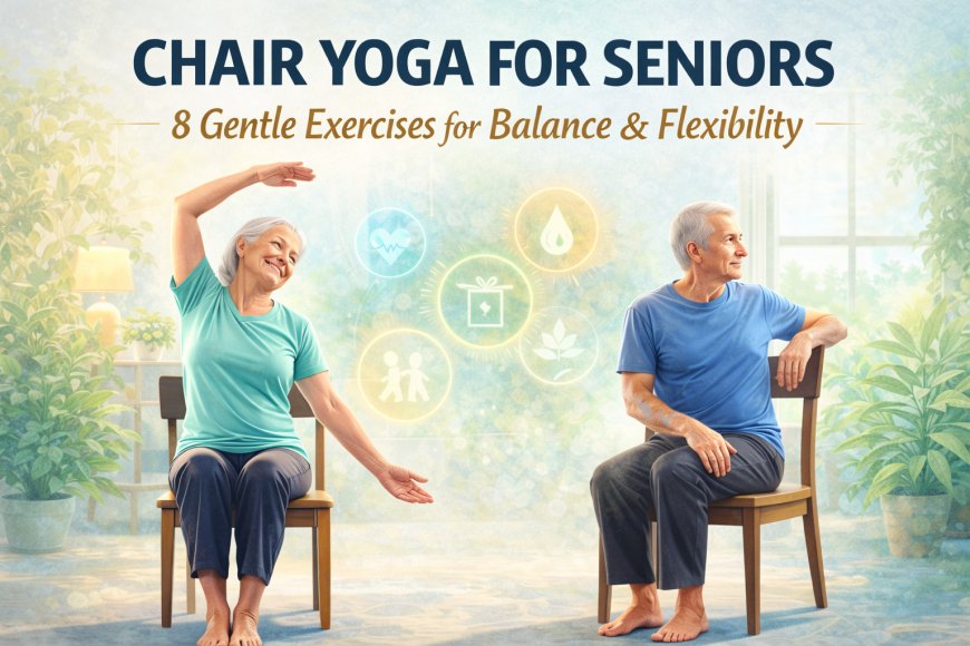 Chair Yoga Benefits for Seniors – Enhance Flexibility, Balance & Strength