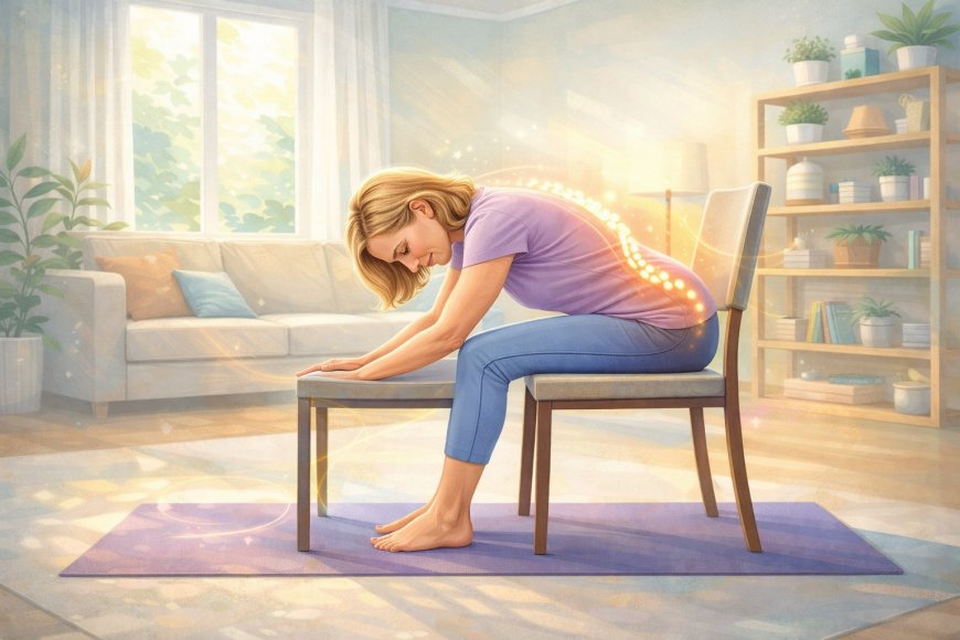 Chair Yoga for Back Pain – Gentle Relief Exercises for Lower Back
