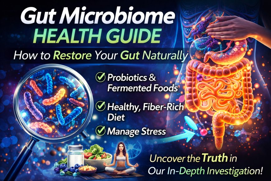 Gut Microbiome Health Guide: How to Restore Your Gut Naturally