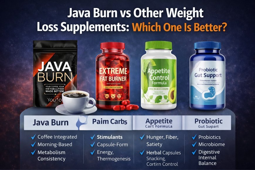 Java Burn vs Other Weight Loss Supplements: Which One Is Better?