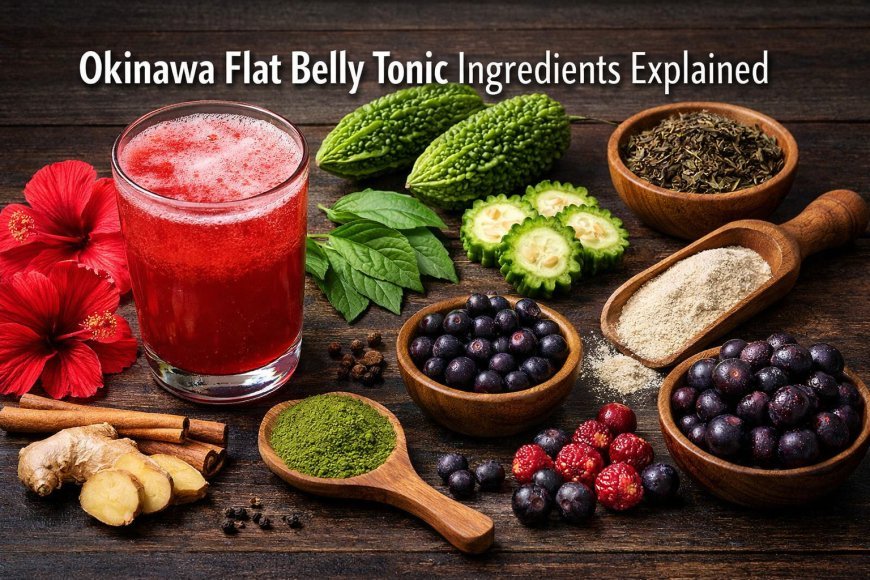 Okinawa Flat Belly Tonic Ingredients Explained (2026) Full Formula Breakdown