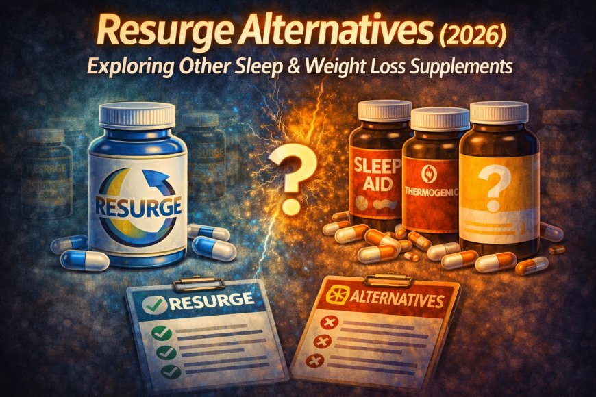Resurge Alternatives (2026): Best Sleep & Weight Loss Supplement Options