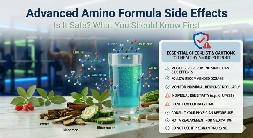 Advanced Amino Formula Side Effects (2026): Is It Safe or Risky?