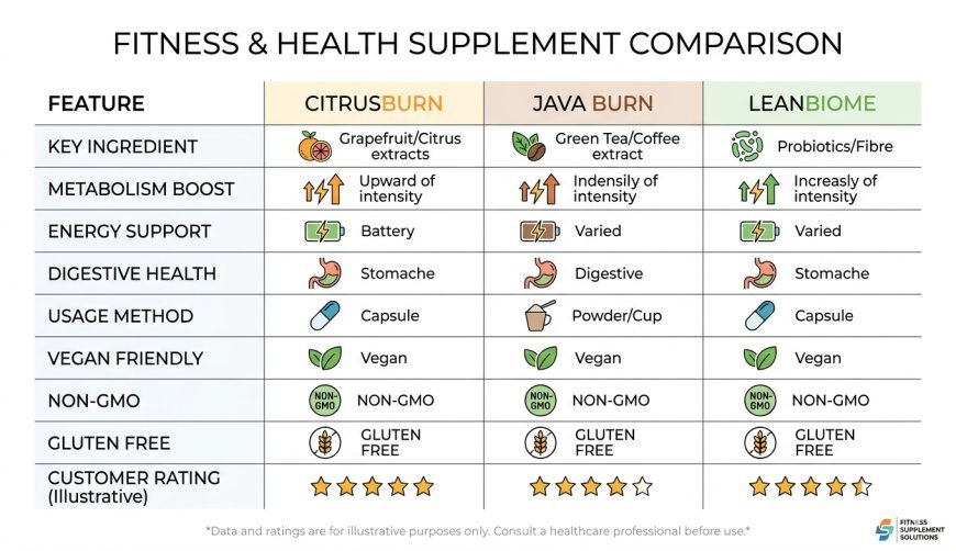 CitrusBurn vs Other Fat Burners (2026): Best Metabolism Supplements Compared