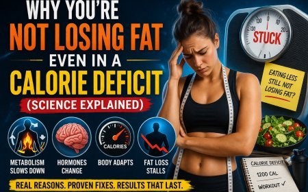 Why You’re Not Losing Fat in a Calorie Deficit (Real Reasons + Fix)