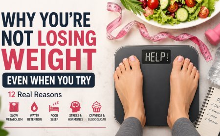Why You’re Not Losing Weight Even When You Try: 12 Real Reasons
