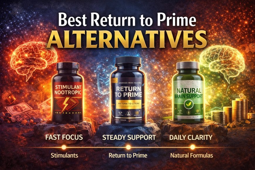Best Return to Prime Alternatives: Top Brain Supplements for Focus, Clarity & Results