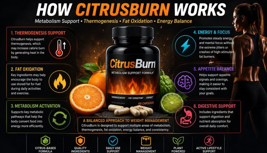 How CitrusBurn Works (2026): Metabolism, Thermogenesis & Fat Burning Explained